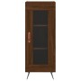 Aparador madera de ingeniería marrón roble 34,5x34x90 cm de vidaXL, Aparadores - Ref: Foro24-828771, Precio: 62,71 €, Descuen...