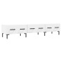 Mueble de TV madera de ingeniería blanco 150x36x30 cm de vidaXL, Muebles TV - Ref: Foro24-829156, Precio: 97,39 €, Descuento: %