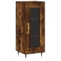 Aparador madera de ingeniería roble ahumado 34,5x34x90 cm de vidaXL, Aparadores - Ref: Foro24-828777, Precio: 56,60 €, Descue...