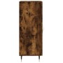 Aparador madera de ingeniería roble ahumado 34,5x34x90 cm de vidaXL, Aparadores - Ref: Foro24-828777, Precio: 56,60 €, Descue...