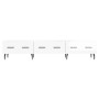 Mueble de TV madera de ingeniería blanco brillo 150x36x30 cm de vidaXL, Muebles TV - Ref: Foro24-829166, Precio: 105,40 €, De...