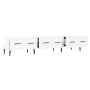 Mueble de TV madera de ingeniería blanco brillo 150x36x30 cm de vidaXL, Muebles TV - Ref: Foro24-829166, Precio: 105,40 €, De...