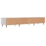 Mueble para TV madera de ingeniería gris hormigón 150x36x30 cm de vidaXL, Muebles TV - Ref: Foro24-829136, Precio: 85,60 €, D...