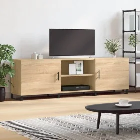 Mueble para TV madera de ingeniería roble Sonoma 150x30x50 cm de vidaXL, Muebles TV - Ref: Foro24-829119, Precio: 119,81 €, D...