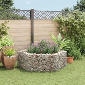 Arriate hexagonal de gaviones 160x140x50 cm en Macetas y jardineras | Comprar online en Foru.es