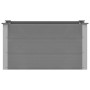 Arriate de WPC gris 100x50x54 cm en Macetas y jardineras | Comprar online en Foru.es