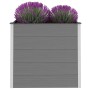 Arriate de WPC gris 100x50x91 cm en Macetas y jardineras | Comprar online en Foru.es