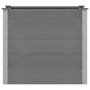 Arriate de WPC gris 100x50x91 cm en Macetas y jardineras | Comprar online en Foru.es