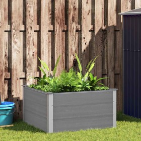 Arriate de WPC gris 100x100x54 cm en Macetas y jardineras | Comprar online en Foru.es
