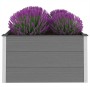 Arriate de WPC gris 100x100x54 cm en Macetas y jardineras | Comprar online en Foru.es