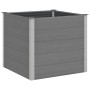 Arriate de WPC gris 100x100x91 cm en Macetas y jardineras | Comprar online en Foru.es