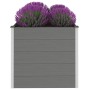 Arriate de WPC gris 100x100x91 cm en Macetas y jardineras | Comprar online en Foru.es