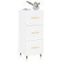 Aparador madera de ingeniería blanco 34,5x34x90 cm de vidaXL, Aparadores - Ref: Foro24-828580, Precio: 70,29 €, Descuento: %