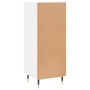 Aparador madera de ingeniería blanco 34,5x34x90 cm de vidaXL, Aparadores - Ref: Foro24-828580, Precio: 70,29 €, Descuento: %