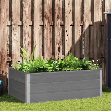 Arriate de WPC gris 150x100x54 cm en Macetas y jardineras | Comprar online en Foru.es
