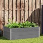 Arriate de WPC gris 150x100x54 cm en Macetas y jardineras | Comprar online en Foru.es