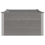Arriate de WPC gris 150x100x54 cm en Macetas y jardineras | Comprar online en Foru.es