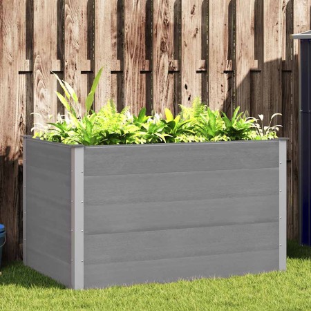 Arriate de WPC gris 150x100x91 cm en Macetas y jardineras | Comprar online en Foru.es