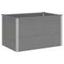 Arriate de WPC gris 150x100x91 cm en Macetas y jardineras | Comprar online en Foru.es
