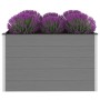 Arriate de WPC gris 150x100x91 cm en Macetas y jardineras | Comprar online en Foru.es