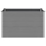 Arriate de WPC gris 150x100x91 cm en Macetas y jardineras | Comprar online en Foru.es