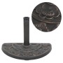 Base de sombrilla de resina medio círculo bronce 9 kg en Bases para sombrillas | Comprar online en Foru.es