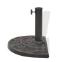 Base de sombrilla de resina medio círculo bronce 9 kg en Bases para sombrillas | Comprar online en Foru.es