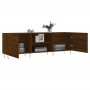 Mueble de TV madera de ingeniería roble marrón 150x30x50 cm de vidaXL, Muebles TV - Ref: Foro24-829099, Precio: 96,80 €, Desc...