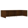 Mueble de TV madera de ingeniería roble marrón 150x30x50 cm de vidaXL, Muebles TV - Ref: Foro24-829099, Precio: 96,80 €, Desc...