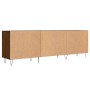 Mueble de TV madera de ingeniería roble marrón 150x30x50 cm de vidaXL, Muebles TV - Ref: Foro24-829099, Precio: 96,80 €, Desc...