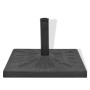 Base de sombrilla resina cuadrada negra 12 kg en Bases para sombrillas | Comprar online en Foru.es