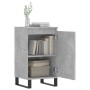 Aparadores 2 uds madera de ingeniería gris hormigón 40x35x70 cm de vidaXL, Aparadores - Ref: Foro24-831077, Precio: 98,19 €, ...