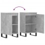 Aparadores 2 uds madera de ingeniería gris hormigón 40x35x70 cm de vidaXL, Aparadores - Ref: Foro24-831077, Precio: 98,19 €, ...