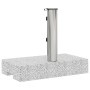 Base de sombrilla de granito rectangular 25 kg en Bases para sombrillas | Comprar online en Foru.es