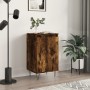 Aparador madera de ingeniería roble ahumado 40x35x70 cm de vidaXL, Aparadores - Ref: Foro24-831062, Precio: 47,99 €, Descuent...