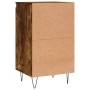 Aparador madera de ingeniería roble ahumado 40x35x70 cm de vidaXL, Aparadores - Ref: Foro24-831062, Precio: 47,99 €, Descuent...