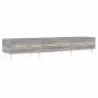Mueble de TV madera de ingeniería gris Sonoma 150x36x30 cm de vidaXL, Muebles TV - Ref: Foro24-829146, Precio: 87,74 €, Descu...
