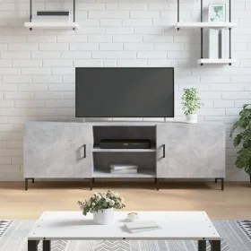 Betongrauer TV-Schrank aus Holzwerkstoff, 150 x 30 x 50 cm von vidaXL, TV-Möbel - Ref: Foro24-829104, Preis: 91,08 €, Rabatt: %