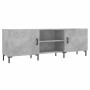Mueble de TV madera de ingeniería gris hormigón 150x30x50 cm de vidaXL, Muebles TV - Ref: Foro24-829104, Precio: 92,25 €, Des...