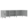 Mueble de TV madera de ingeniería gris hormigón 150x30x50 cm de vidaXL, Muebles TV - Ref: Foro24-829104, Precio: 92,25 €, Des...