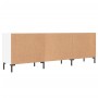 Mueble para TV madera de ingeniería blanco 150x30x50 cm de vidaXL, Muebles TV - Ref: Foro24-829100, Precio: 105,78 €, Descuen...