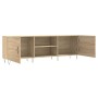 Mueble para TV madera de ingeniería roble Sonoma 150x30x50 cm de vidaXL, Muebles TV - Ref: Foro24-829095, Precio: 89,78 €, De...