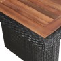 Mesa de jardín ratán sintético madera acacia maciza 240x90x74cm en Mesas de jardín | Comprar online en Foru.es