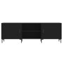 Mueble para TV madera de ingeniería negro 150x30x50 cm de vidaXL, Muebles TV - Ref: Foro24-829101, Precio: 112,95 €, Descuent...