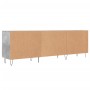 Mueble de TV madera de ingeniería gris hormigón 150x30x50 cm de vidaXL, Muebles TV - Ref: Foro24-829096, Precio: 100,58 €, De...