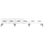 Mueble de TV madera de ingeniería blanco brillo 150x36x30 cm de vidaXL, Muebles TV - Ref: Foro24-829158, Precio: 104,48 €, De...