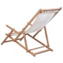 Silla de playa plegable tela y estructura de madera multicolor en Sillas de jardín | Comprar online en Foru.es