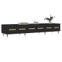 Mueble de TV madera de ingeniería negro 150x36x30 cm de vidaXL, Muebles TV - Ref: Foro24-829133, Precio: 114,53 €, Descuento: %