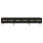 Mueble de TV madera de ingeniería negro 150x36x30 cm de vidaXL, Muebles TV - Ref: Foro24-829133, Precio: 114,53 €, Descuento: %