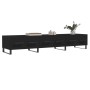 Mueble de TV madera de ingeniería negro 150x36x30 cm de vidaXL, Muebles TV - Ref: Foro24-829173, Precio: 132,51 €, Descuento: %